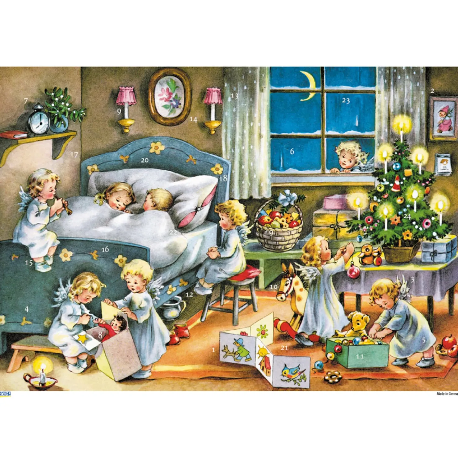 Adventskalender "Engel im Schlafzimmer"