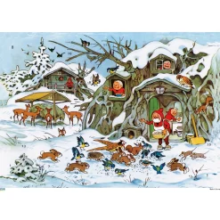 Adventskalender "Fütterung der Tiere"