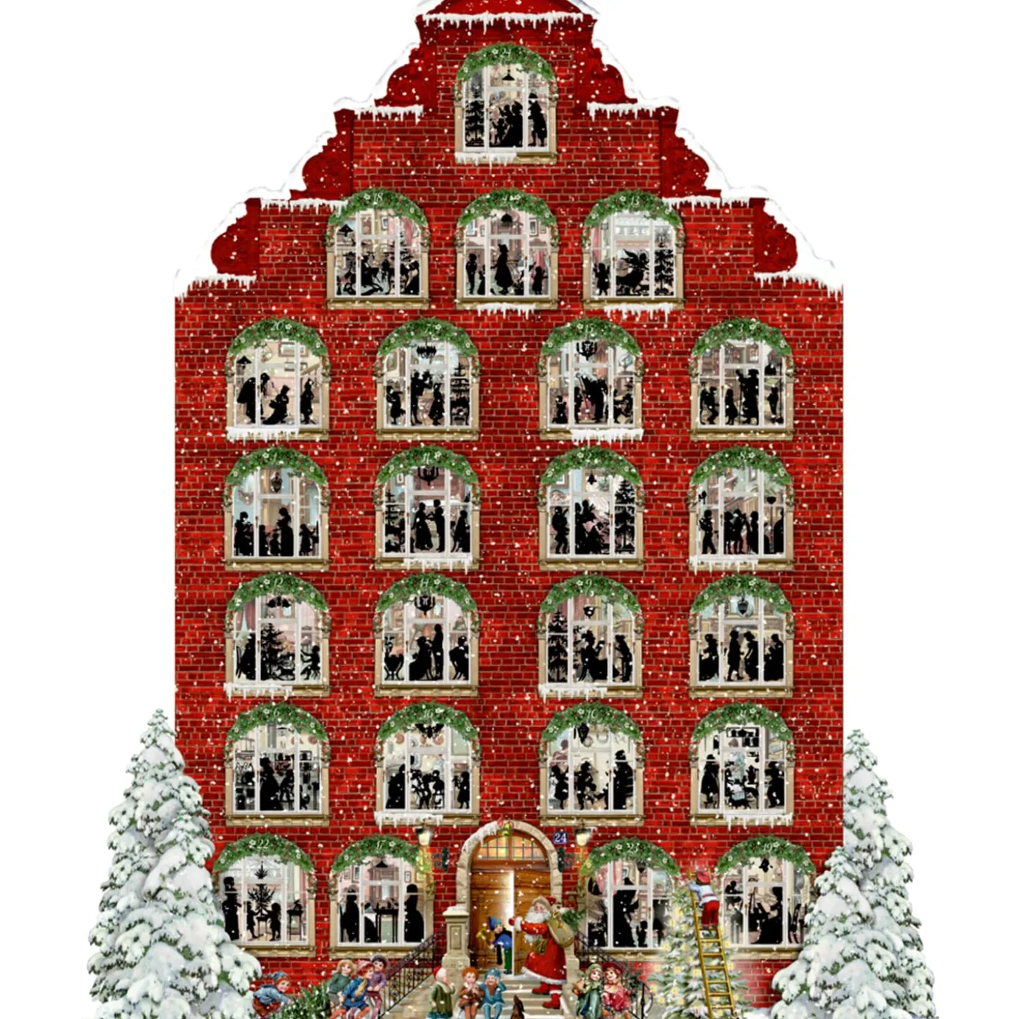 Adventskalender "Nostalgisches Weihnachtshaus"