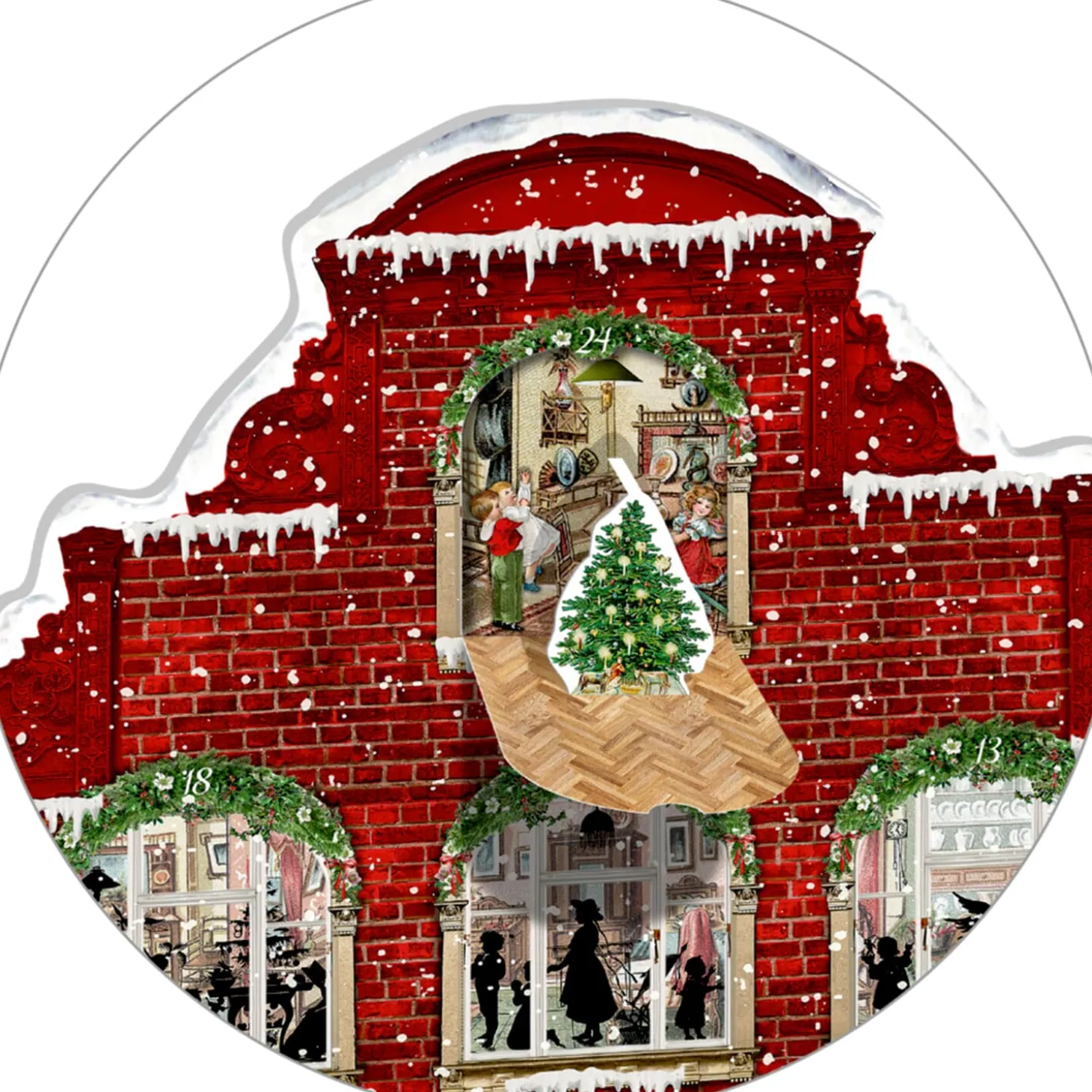 Adventskalender "Nostalgisches Weihnachtshaus"