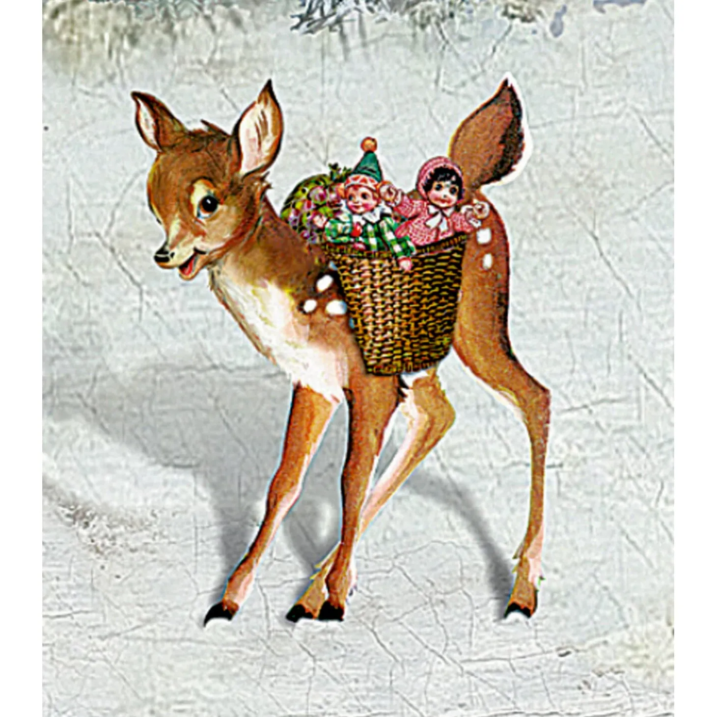 Adventskalender "Weihnachtsexpress in Winterlandschaft"