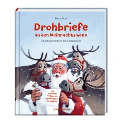 Adventskalenderbuch "Drohbriefe an den Weihnachtsmann"
