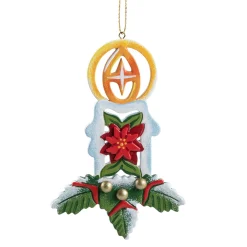 Adventskerze, Holz-Baumbehang