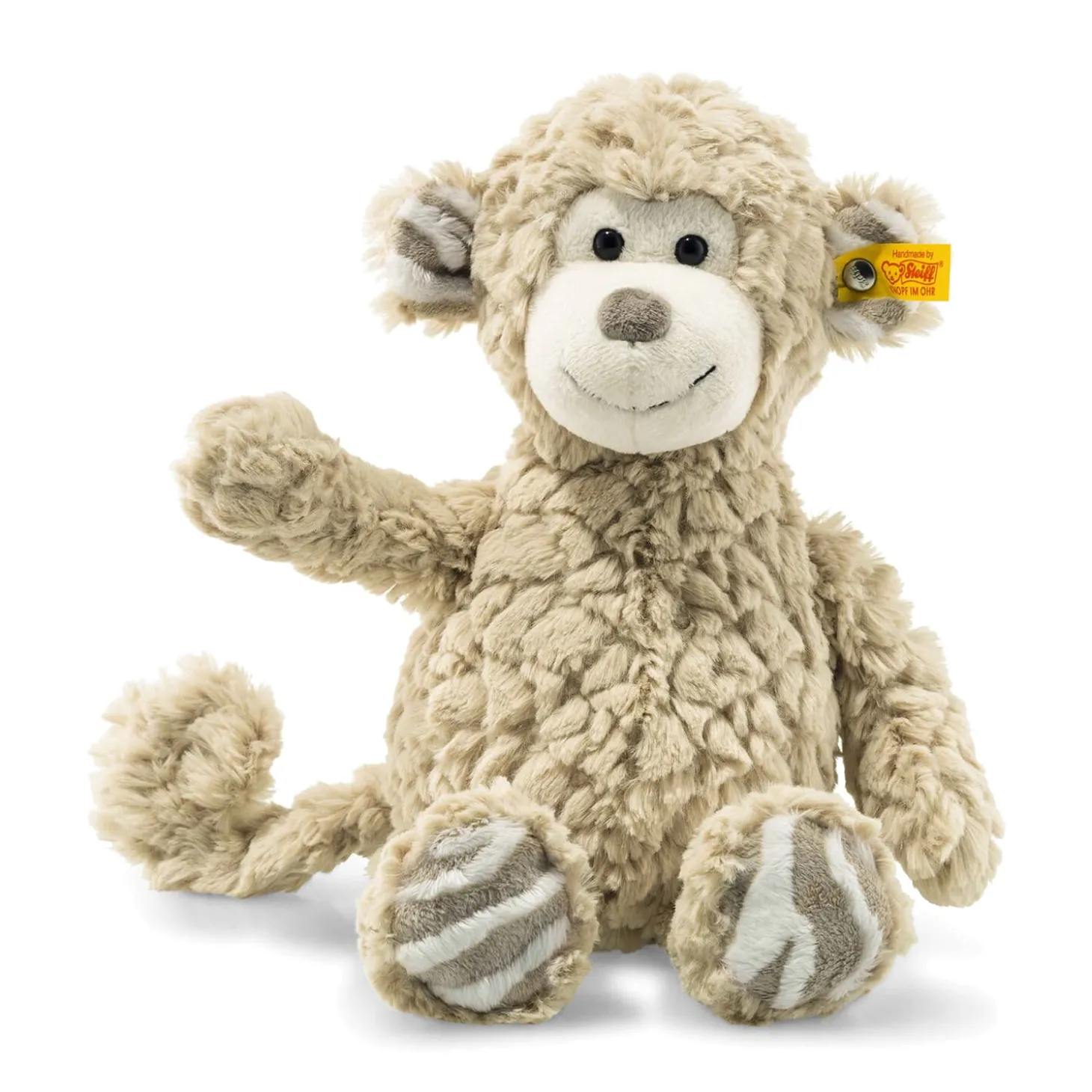 Affe "Bingo", beige (30 cm)