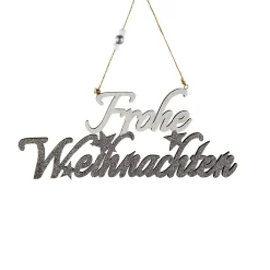 Aufhänger "Frohe Weihnachten", 30cm