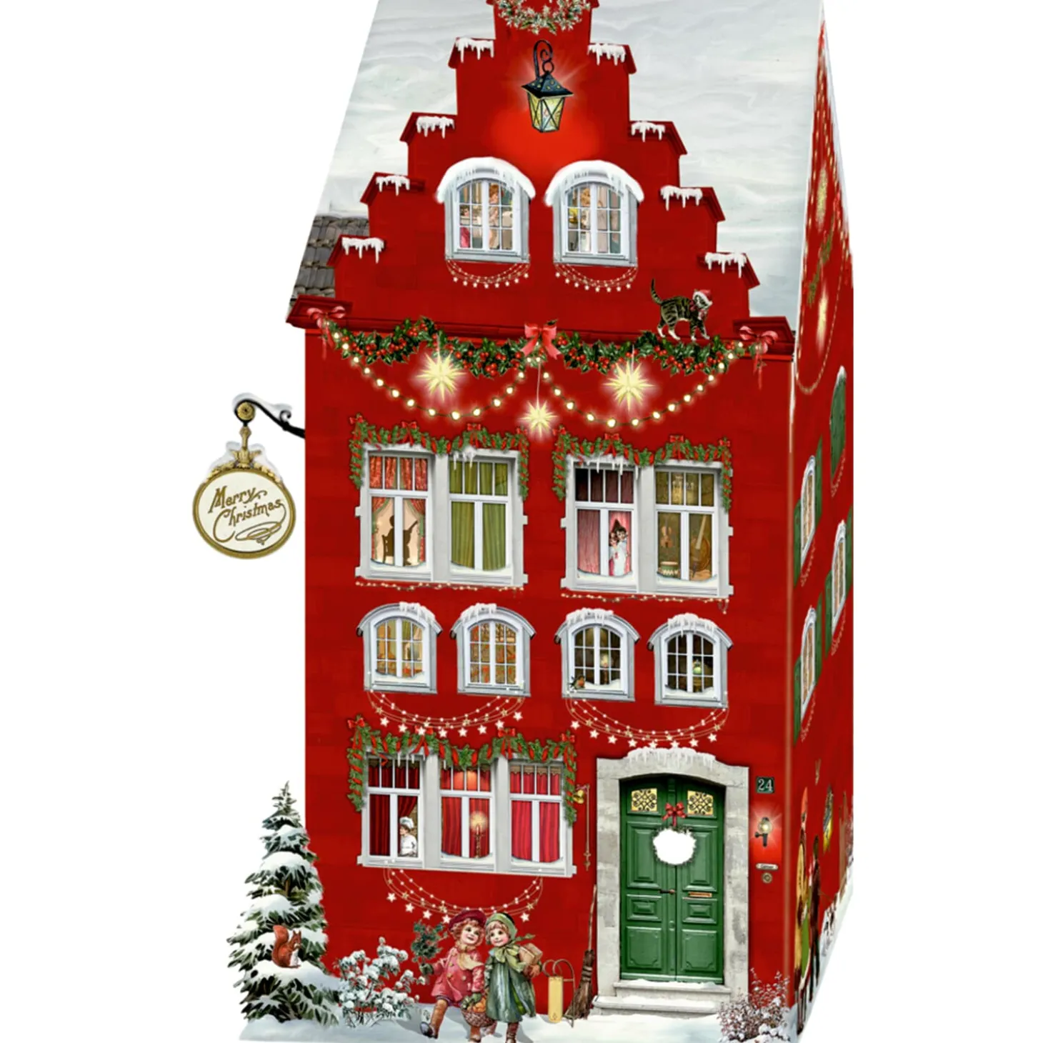Aufstell-Adventskalender "Happy Christmas Home"