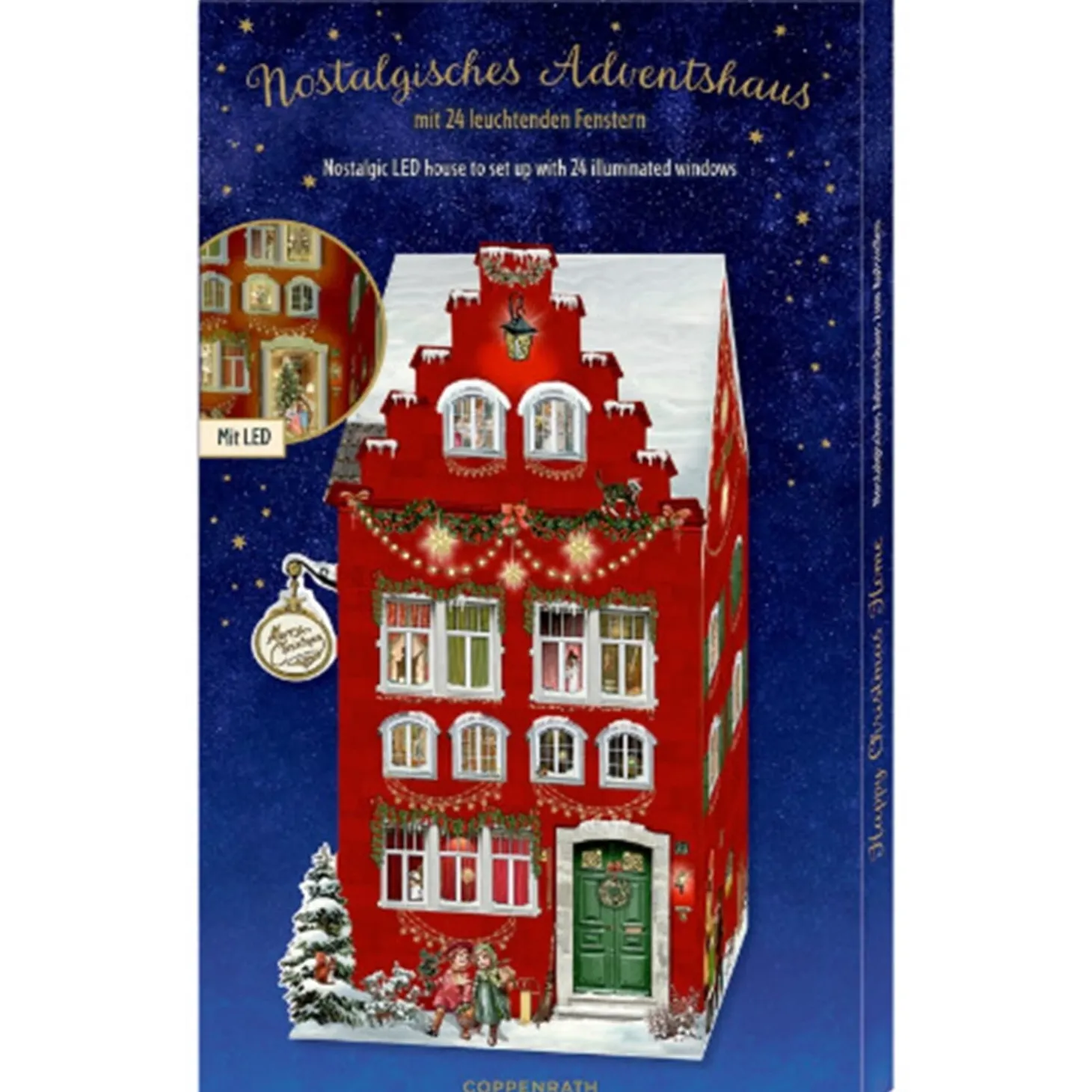 Aufstell-Adventskalender "Happy Christmas Home"