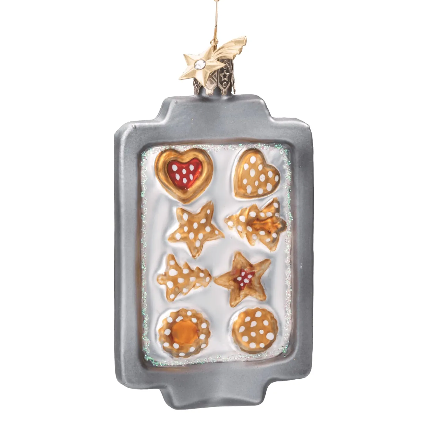 Backblech mit Plätzchen