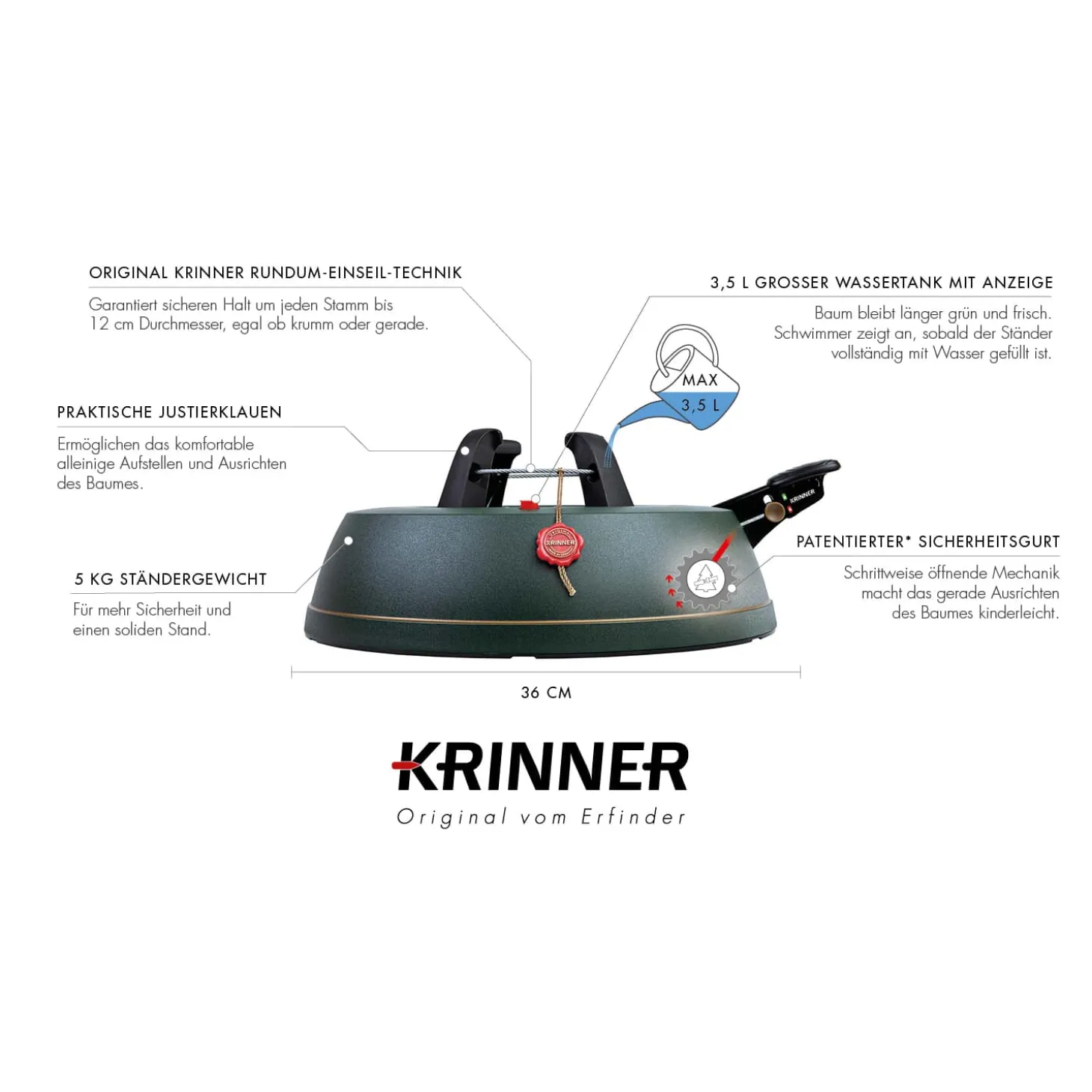 Baumständer Comfort Grip M