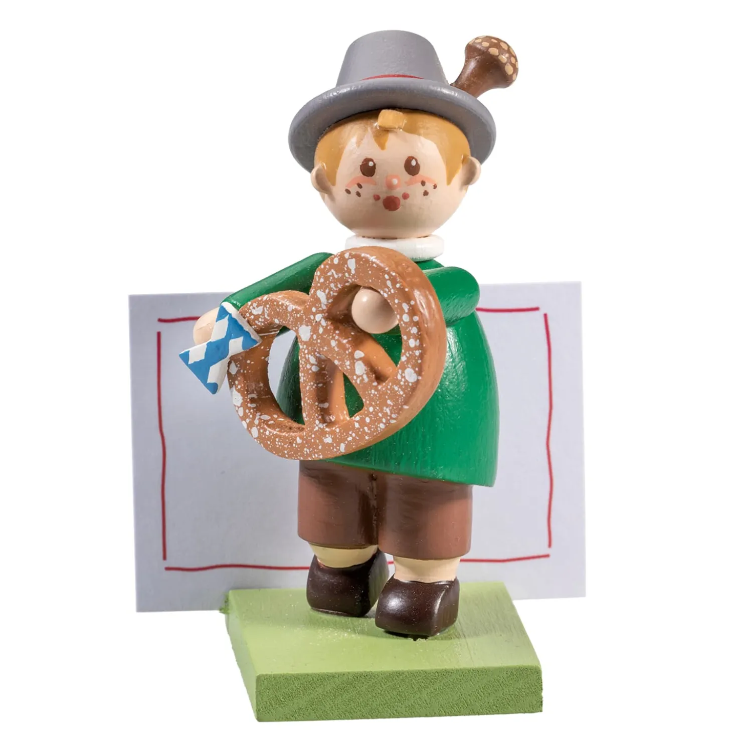 Bayer mit Brezel "Bayrische Brotzeit"