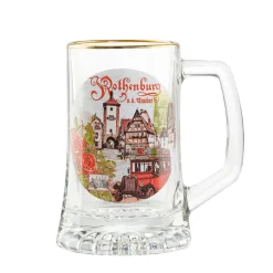 Bierglas "Rothenburg Rosen", 0,2l