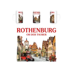 Bierglas "Silhouette Rothenburg", 0,5l