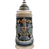 Bierkrug "Deutschlandfahne-Wappen"