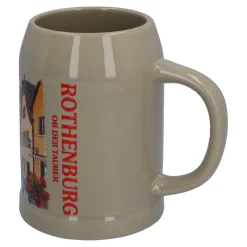 Bierkrug "Silhouette Rothenburg", 0,5 l