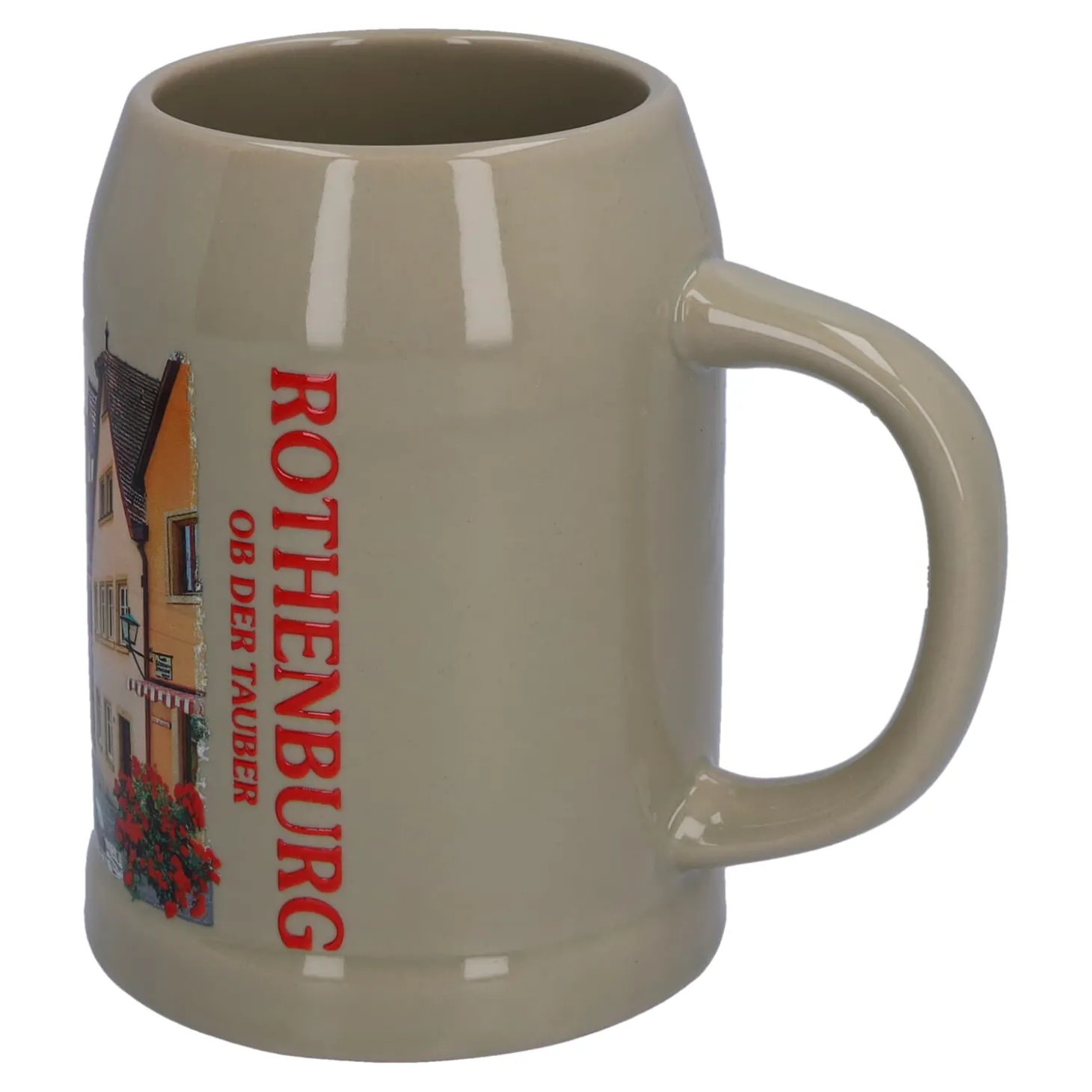 Bierkrug "Silhouette Rothenburg", 0,5 l