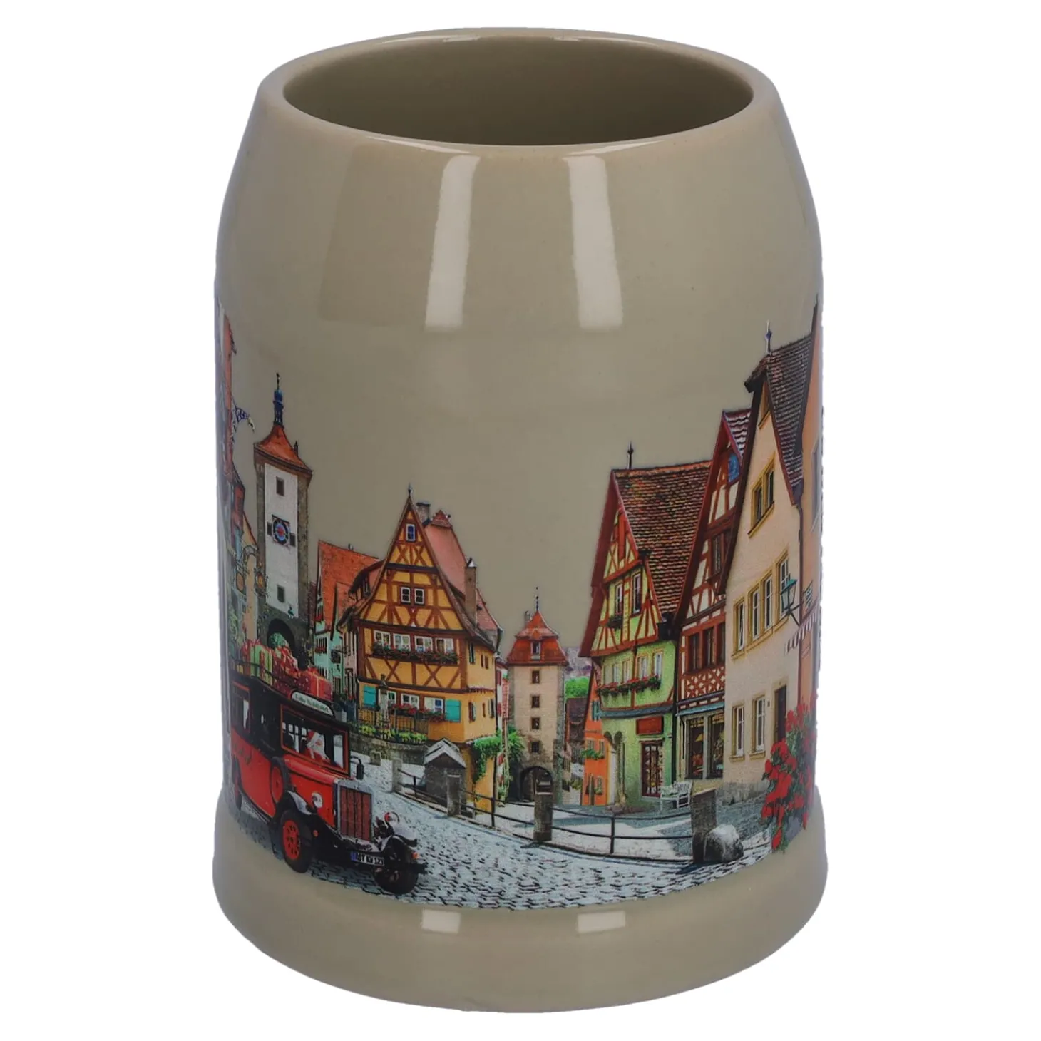 Bierkrug "Silhouette Rothenburg", 0,5 l