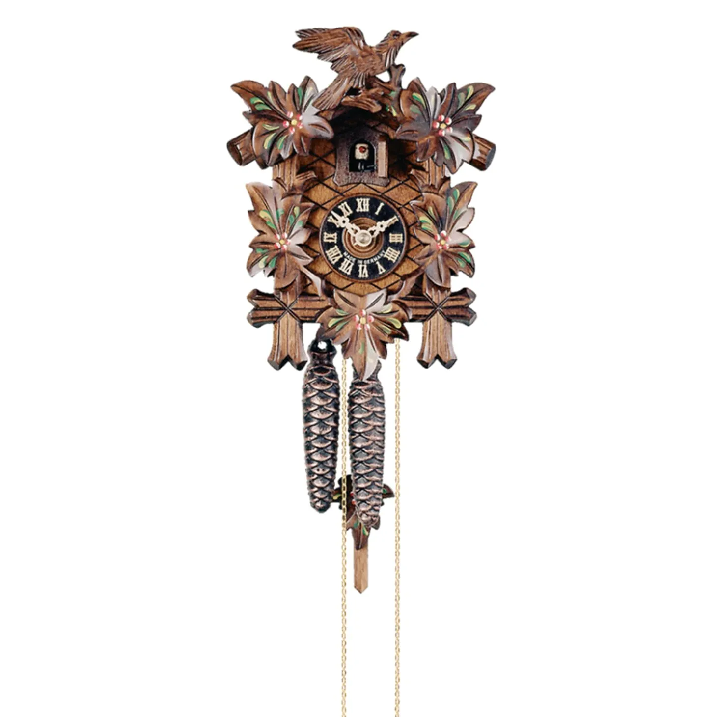 Blumen Kuckucksuhr