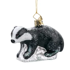 Dachs, Glas-Baumbehang