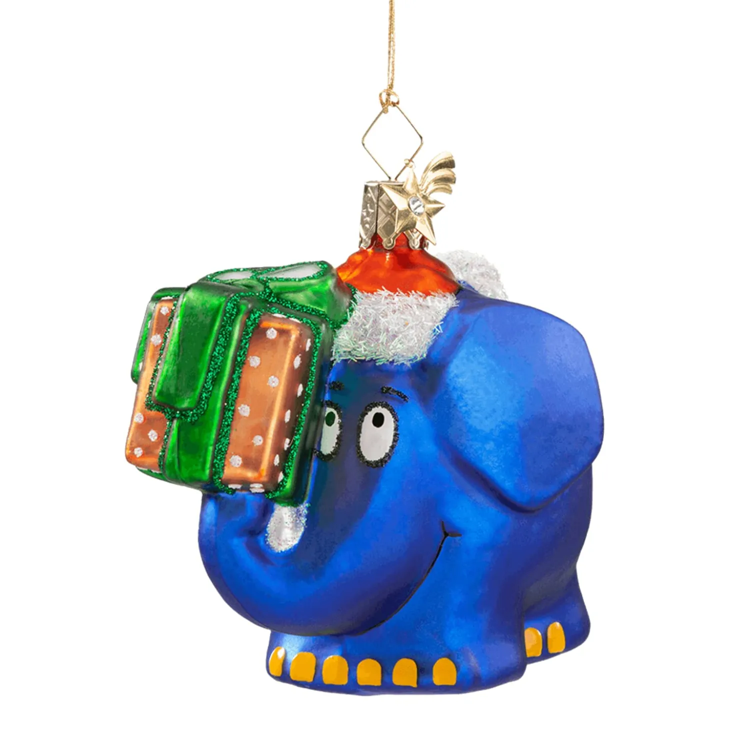 Der Elefant als Weihnachtsmann