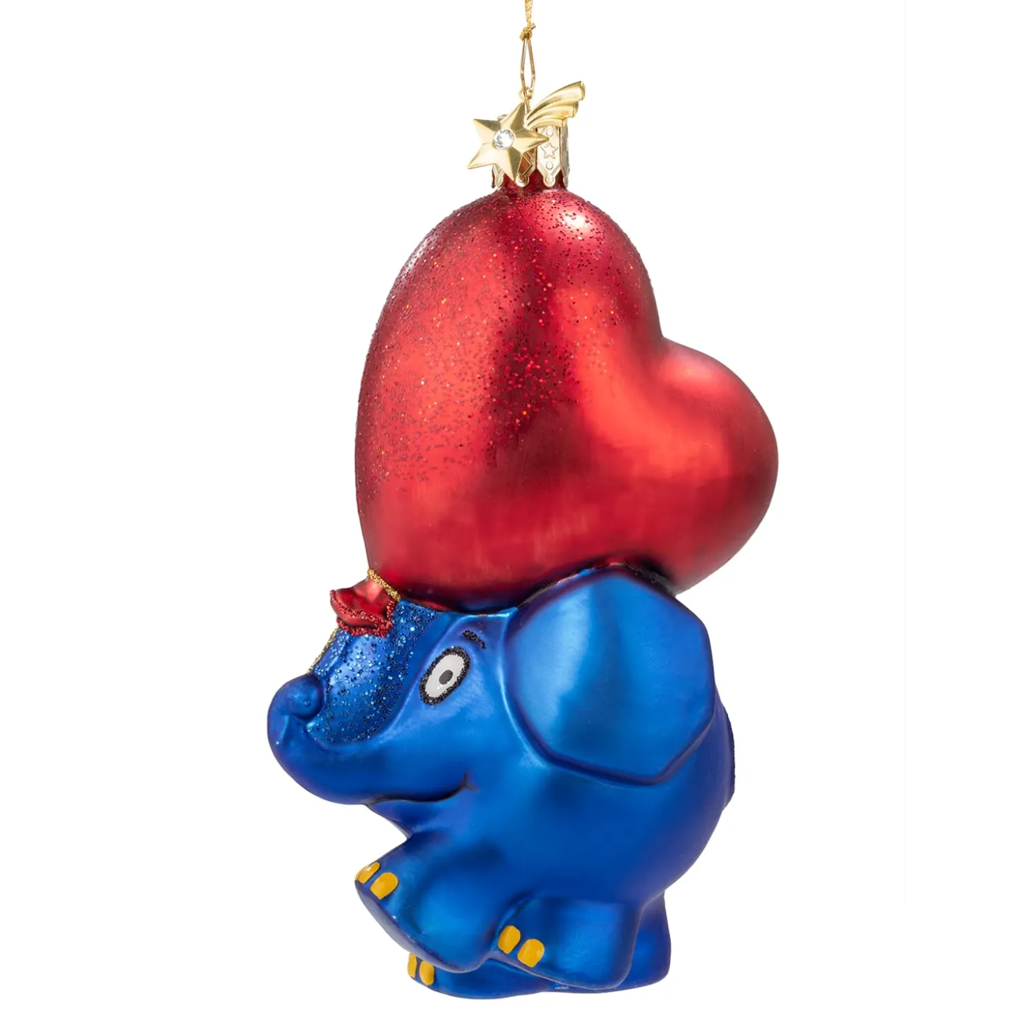 Der Elefant mit Herzluftballon