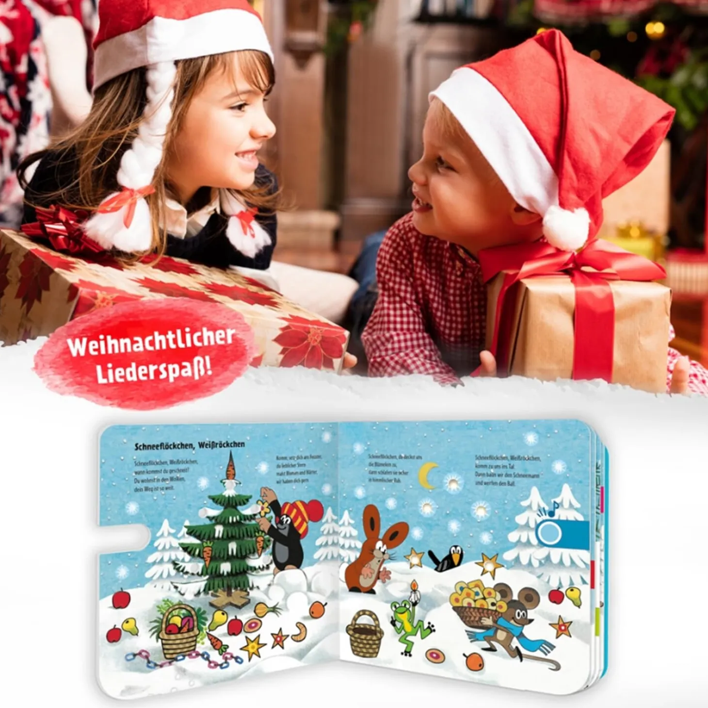 Der kleine Maulwurf Soundbuch "Zauberhafte Weihnachten"