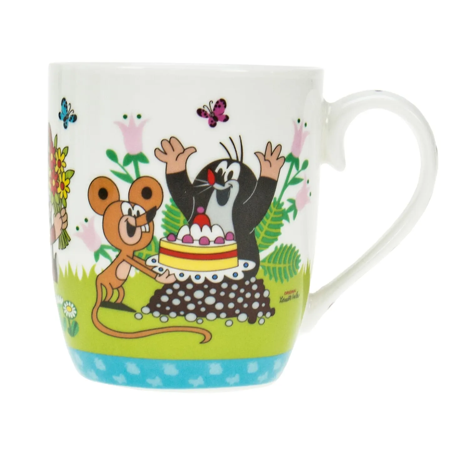 Der kleine Maulwurf Tasse "Maulwurf Geburtstag"