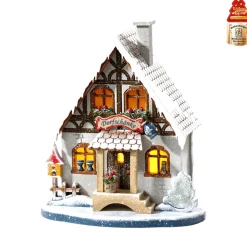 Dorfschänke, beleuchtet