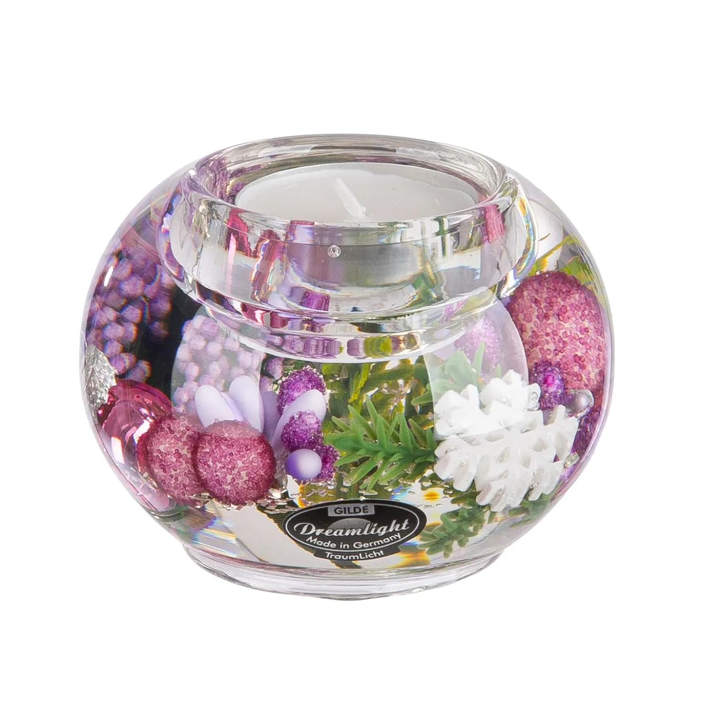 Dreamlight "Purple Snow" - Kerzenhalter Mercur Smart