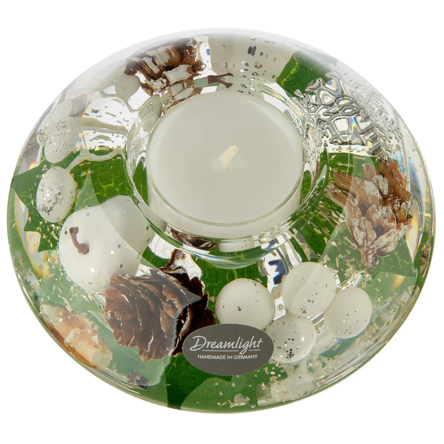 Dreamlight "Winter Time" - Kerzenhalter Crown Classic