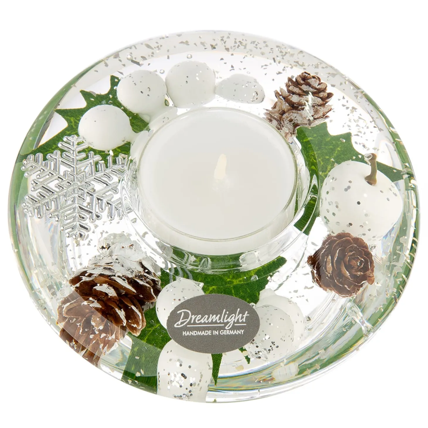 Dreamlight "Winter Time" - Kerzenhalter Ufo Mini