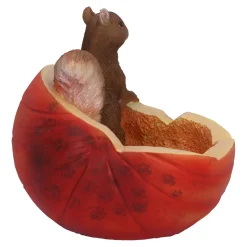 Eichhörnchen in Kürbis, Standfigur