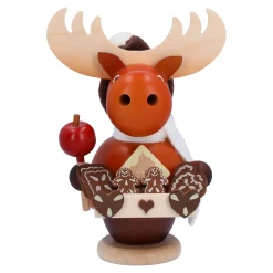 Elch als Lebkuchenverkäufer, Räuchermännchen