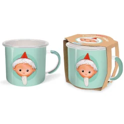 Emailletasse "Sandmann"