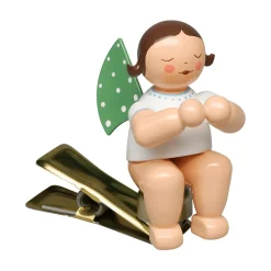 Engel betend, auf Klemme