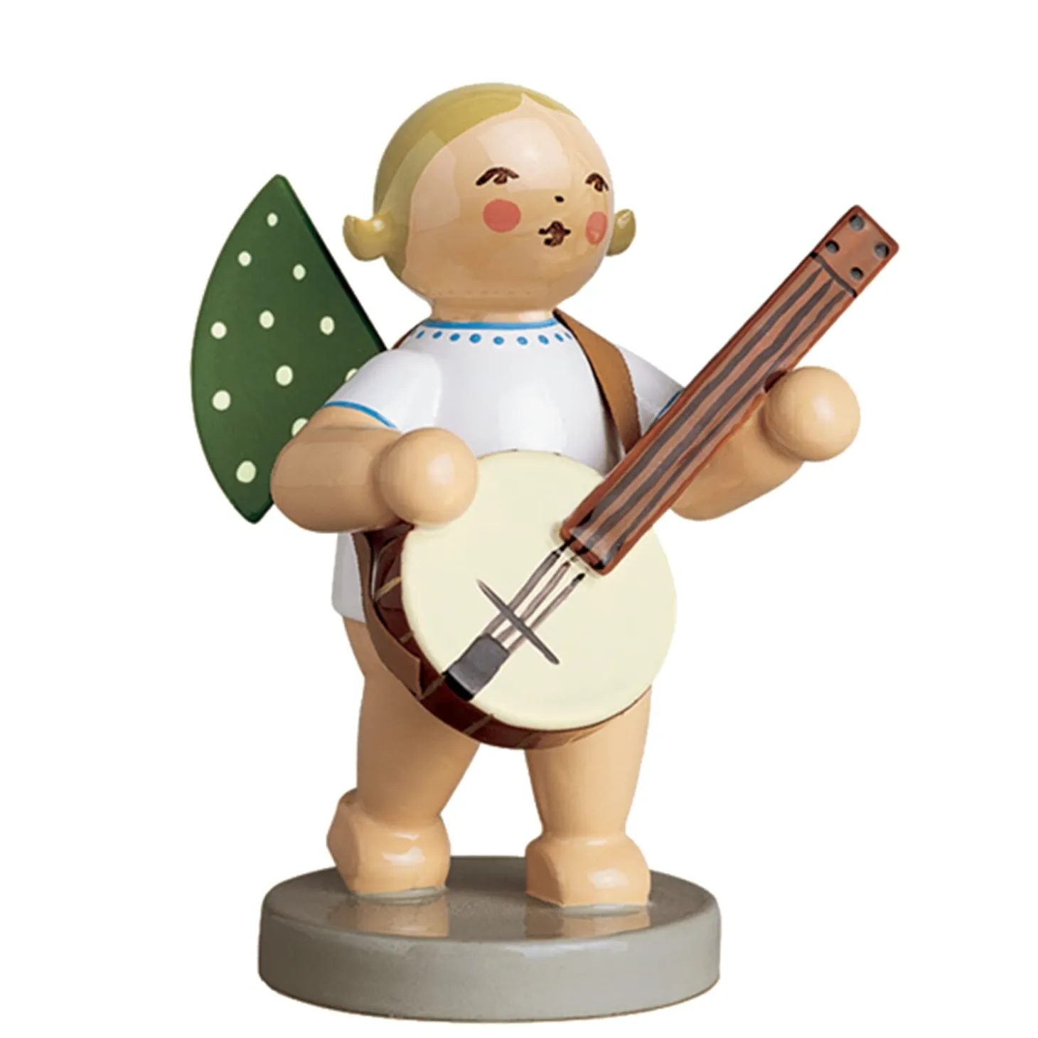 Engel mit Banjo, stehend