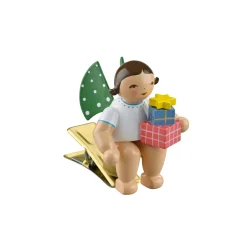 Engel mit Geschenken, auf Klemme