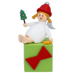 Engel mit Geschenkpäckchen "Überraschen"