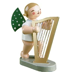 Engel mit Harfe, stehend