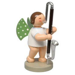 Engel mit Kontrabassklarinette