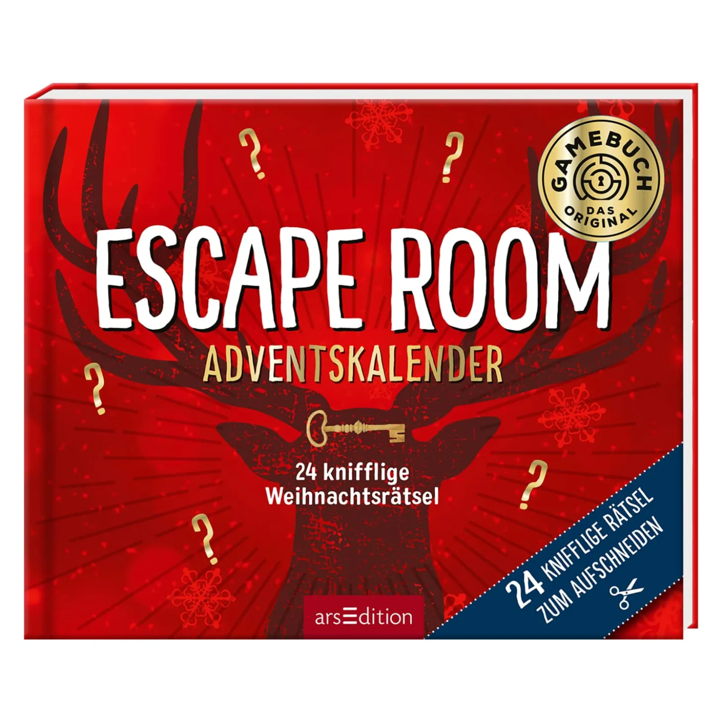 Escape-Room-Adventskalender "24 knifflige Weihnachtsrätsel"