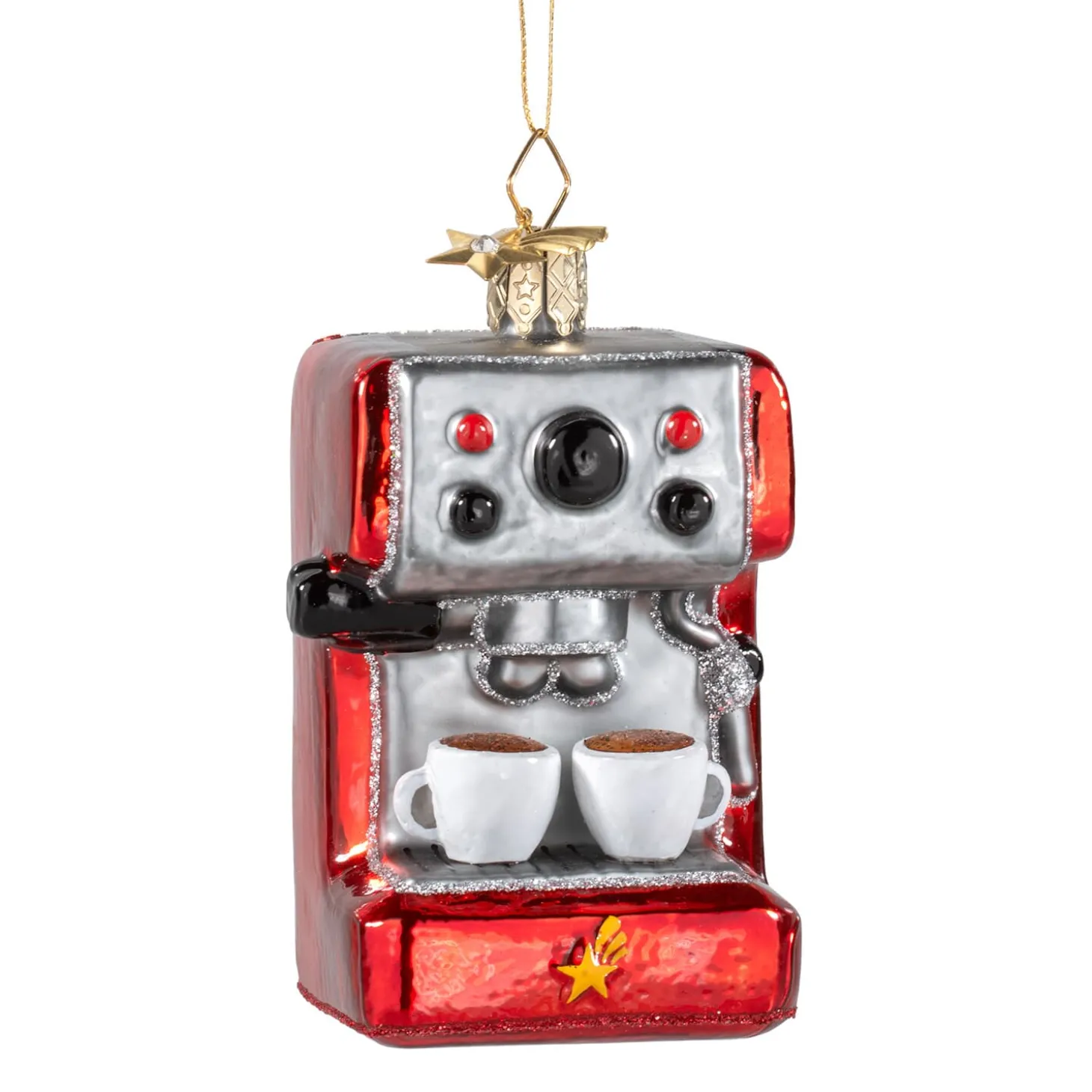 Espressomaschine, Glas-Baumbehang