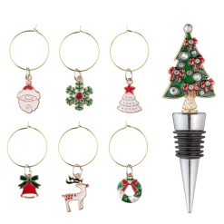 Flaschenstopper-Set "Weihnachtsbaum"