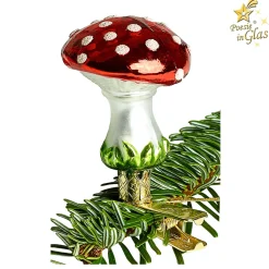 Fliegenpilz mit Clip, groß (5cm)