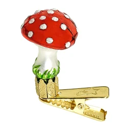 Fliegenpilz mit Clip, klein (3,5 cm)
