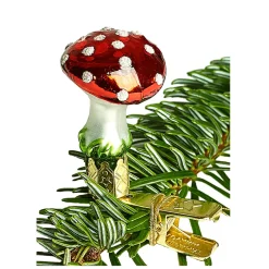 Fliegenpilz mit Clip, klein (3,5 cm)