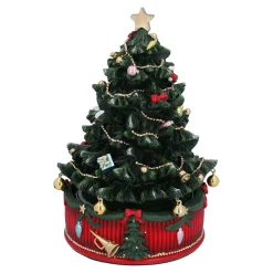 Geschmücktes Weihnachtsbäumchen, Musikdose
