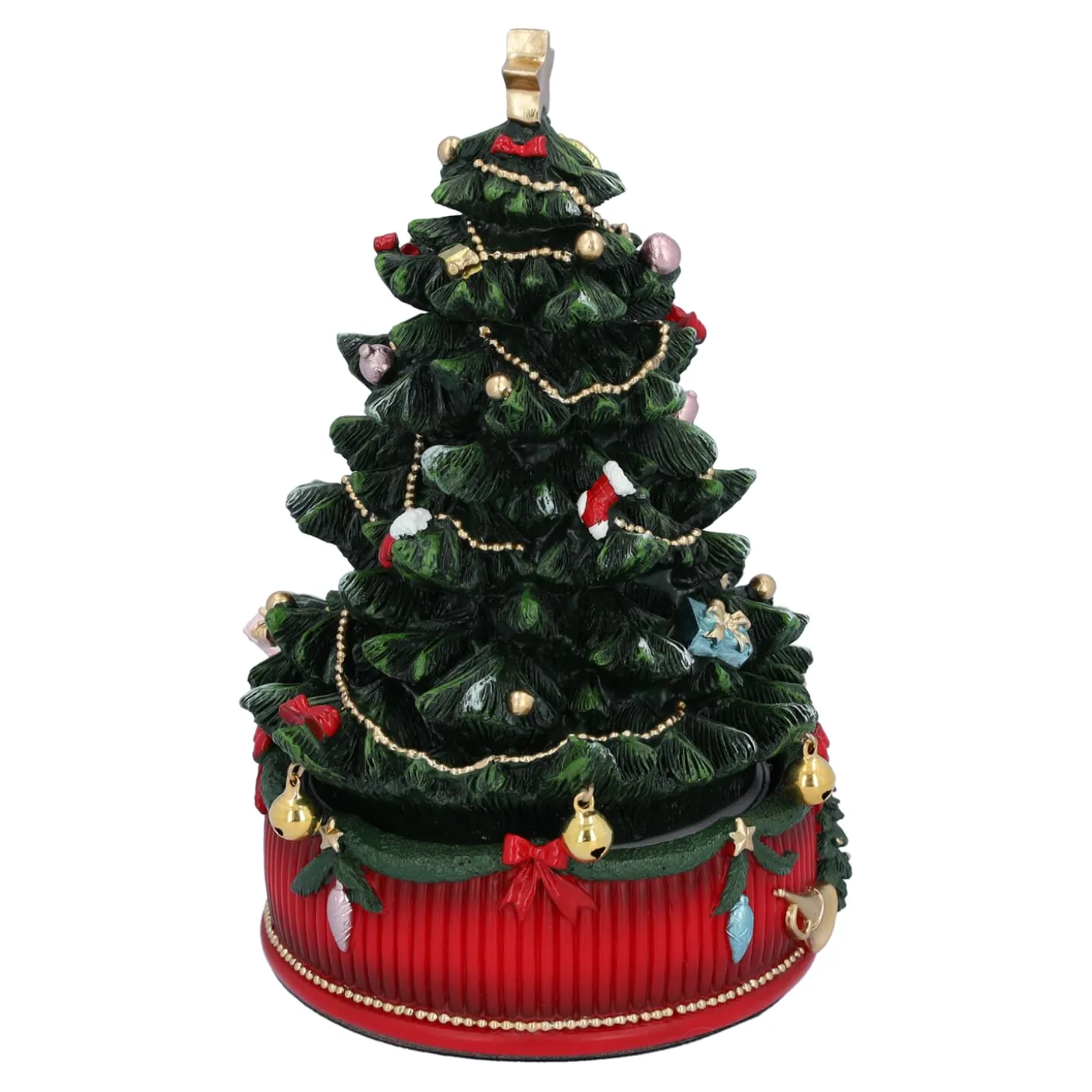 Geschmücktes Weihnachtsbäumchen, Musikdose