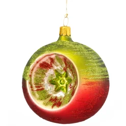 Glaskugel mit Reflex, 8 cm