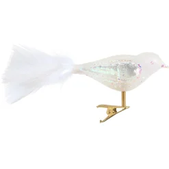 Glasvogel, klar-silber