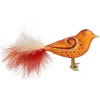 Glasvogel rot-orange-gold